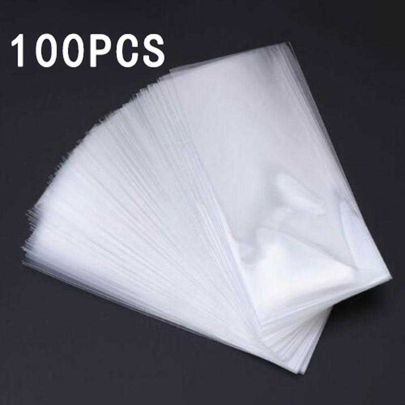 Custodia Porta Monete 100 Pezzi 80X170mm Album Porta Banconote Buste.Plastica-Trasparente