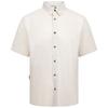 Men's Suntan Short-Sleeved Shirt