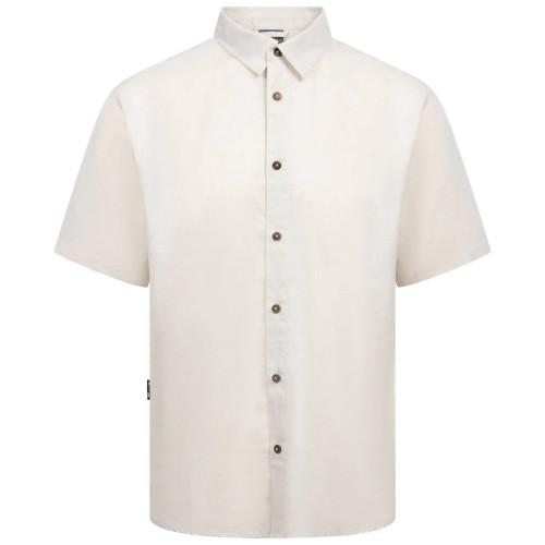 TRESPASS Men's Suntan Short-Sleeved Shirt