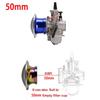 50MM Multicolor Motorcycle Carburetor Air Filter with Guaze Wind Cup For PWK 21-30mm PE 28 30mm