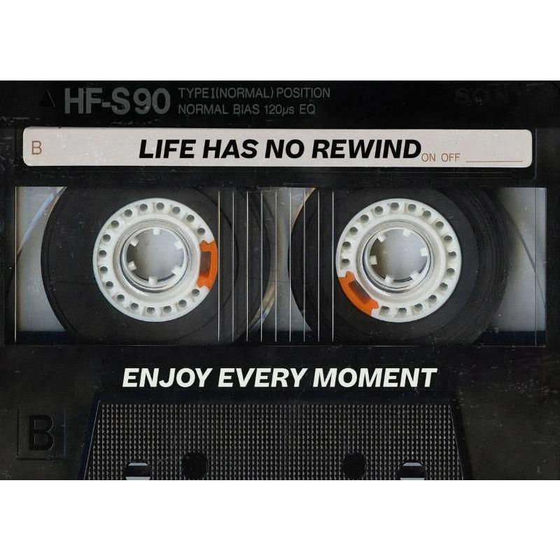 

Забавный красочный прозрачный кассетный диджейский музыкальный постер и принты на холсте настенная художественная картина для гостиной домашний декор 21cm×30cm NoFrame