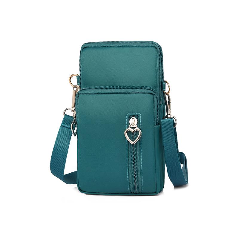 Geantă de umăr crossbody pentru femei în stil coreean - Mini portofel vertical tip plic pentru monede