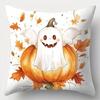 Halloween Themed Pillowcases: Pumpkins, Ghosts, Kitten, And Bat Designs! Sofa Cushion Cover Holiday Party Decoration Gift