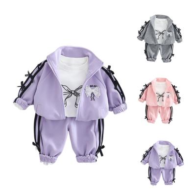 Kinder Freizeit Langarm Set, Bequeme Alltagsoutfits