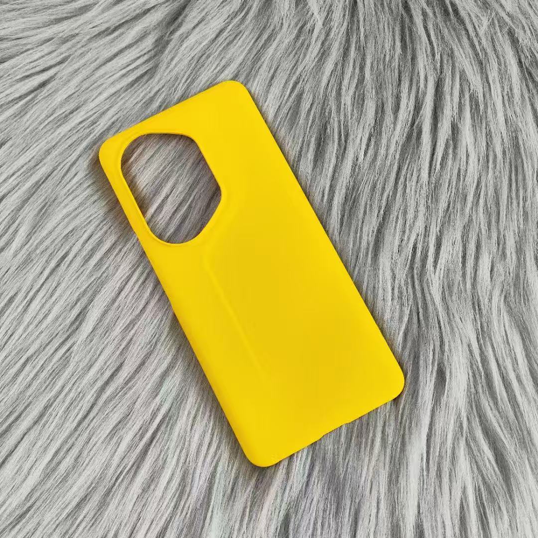 

Тонкий матовый жесткий ПК чехол для защиты телефона для Honor 400 400Pro 300 200 100 90 Lite Ударопрочный однотонный чехол-накладка бампер Honor 400 Pro (Global) жёлтый
