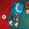 Cartoon Corgi Dog Case For Oppo A76 A16 A96 A17 A60 A40 A80 A98 A58 A78 A18 A38 A57 A74 A54 A94 A15 A5 A6 Pro