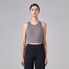 As Platform Aw11Tn04 Tech Rib Crop Top_Gray