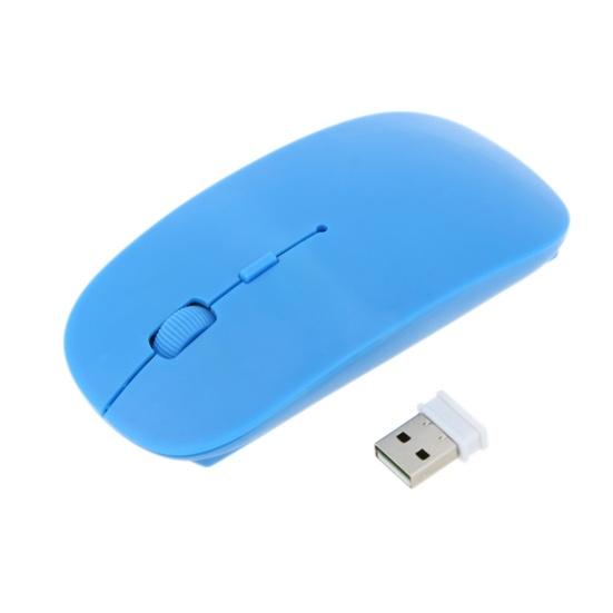 2,4G ergonomisk trådløs spillmus med USB-mottaker for bærbar PC