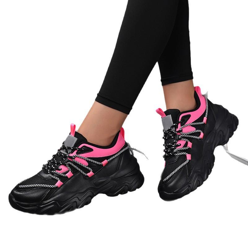 Spring new hot-selling casual sports shoes platform dad shoes breathable and comfortable shoes