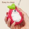 Pet Toy Molar Teeth Guard Soft Tough Chew Toy Cartoon Fruit Animal Design Bite-Resistant Tooth Cleaner Dog Toy with Built-in Sound
