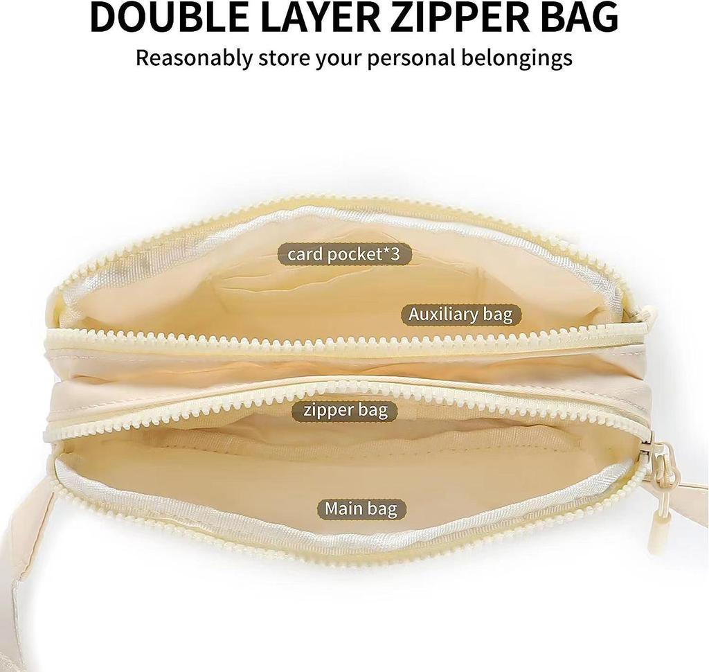 Unisex Sports Waist and Chest Bag for Outdoor Fitness and Running