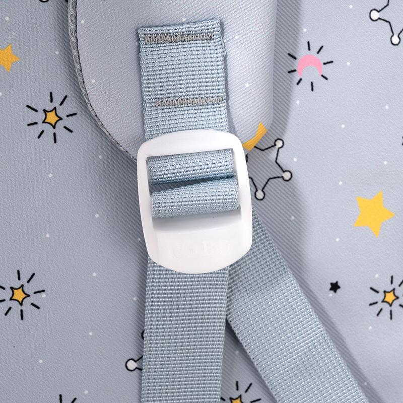 Large Capacity Backpack Printed Student Schoolbag Lightweight Backpack