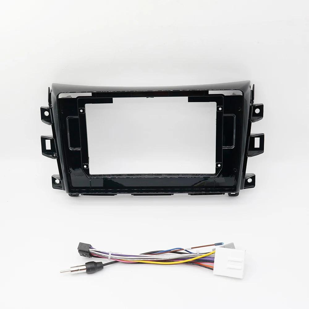 9/10'' Car Radio DVD Player Fascias Frame For Nissan NP300 Navara Frontier Stereo tallation Trim Head Unit Panel Audio Bezel