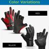 fishing spacesuit perfect feels like bare compatible with cold brushed quick warm [APAGAI] 3-finger gloves, gloves, material, fit, skin, stretchable,