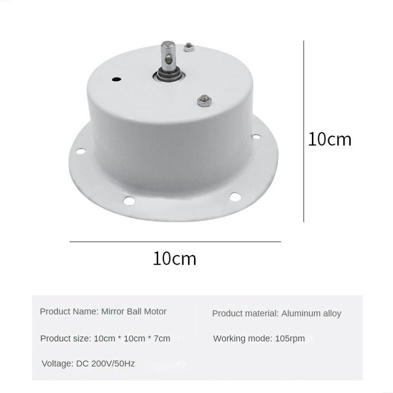 Silver Disco Reflective Ball KTV Bar Wedding Party  Disco Ball 360 ° Rotating Mirror Reflective Sphere