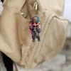2D Flat Acrylic Pendant - Locomotive Girl, Pendant for Cars, Backpacks, Keys - Universal Gift for All Occasions