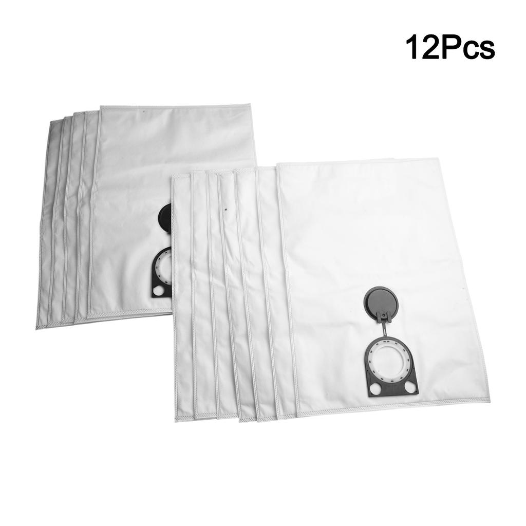 Non Woven Fabric Vacuum Cleaner Dust Bags Compatible with For Bosch GAS 25 L SFC Available in Sets of Six or Twelve