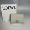 Used Loewe Excellent Condition Anagram Card Case Coin Purse Pass Case