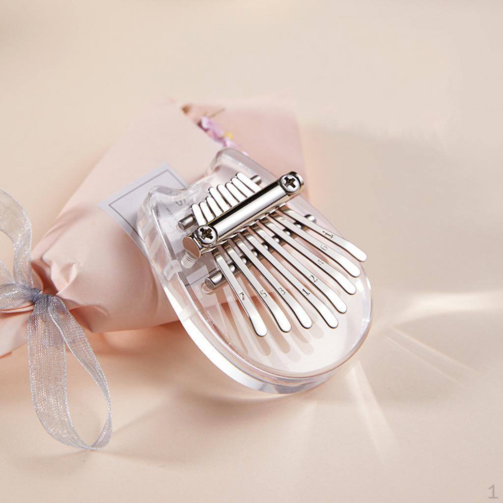

Mini Portable Thumb Piano Clear-Cat