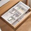 Space Saving Plastic Multi Compartment Organiser Drawer Box For Stationery Electronics Storage Smooth Sliding Drawers