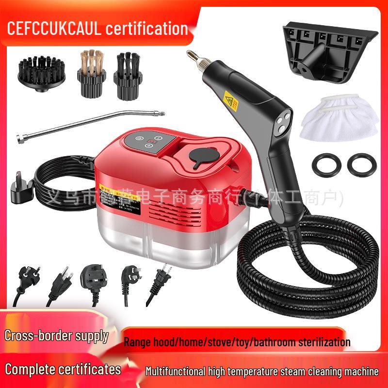 110V/220V High-Pressure Steam Cleaner for Car, A/C, & Kitchen