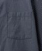 ASP Small Check Short Sleeve Shirt - Navy