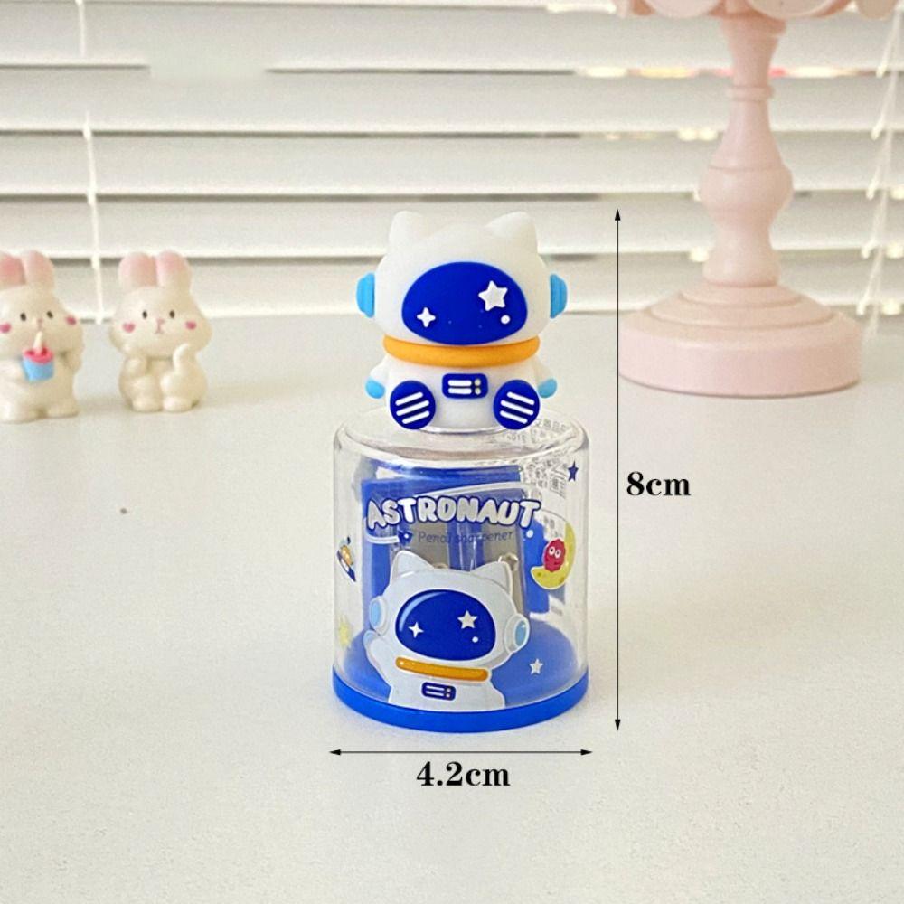 Double Hole Pencil Sharpening Tool Portable Sharpener Cartoon Cute Pencil Sharpener  Students