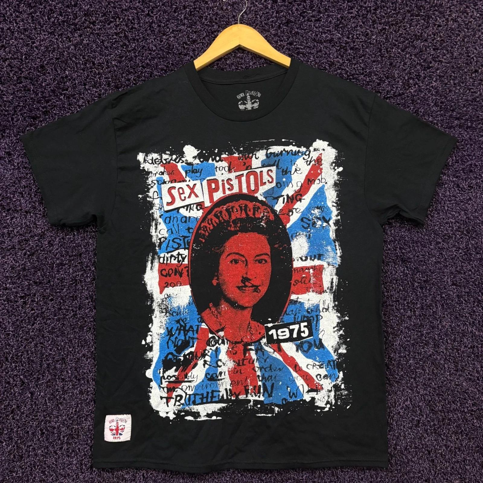 Sex Pistols Nevermind the Bollocks Double Sided T-Shirt Size Large S