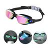 Adults Swim Goggles Anti Fog Swimming Goggles Adjustable HD Swim Glasses UV Protection Swimming Goggles for Swimmers