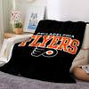 Philadelphia Flyers Logo Aufdruck Flanelldecke Hohe Qualität Warm Bequem Decke für Alle Jahreszeiten Perfekt für Geschenke Heimdekoration