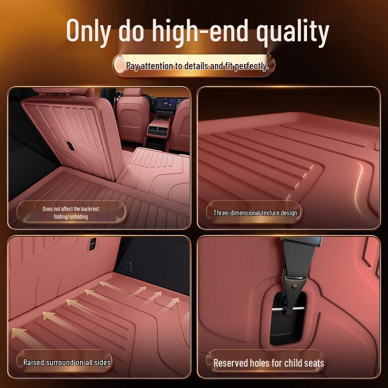Alpha T5 Trunk Mat - TPE Floor Mat Accessory for Ji Hu Vehicles
