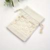 Mini 10x14cm Drawstring Canvas Bags Multifunctional Wedding Candy Gift Bag Reusable Dust Pouch Women Cosmetic Key Coin Storage