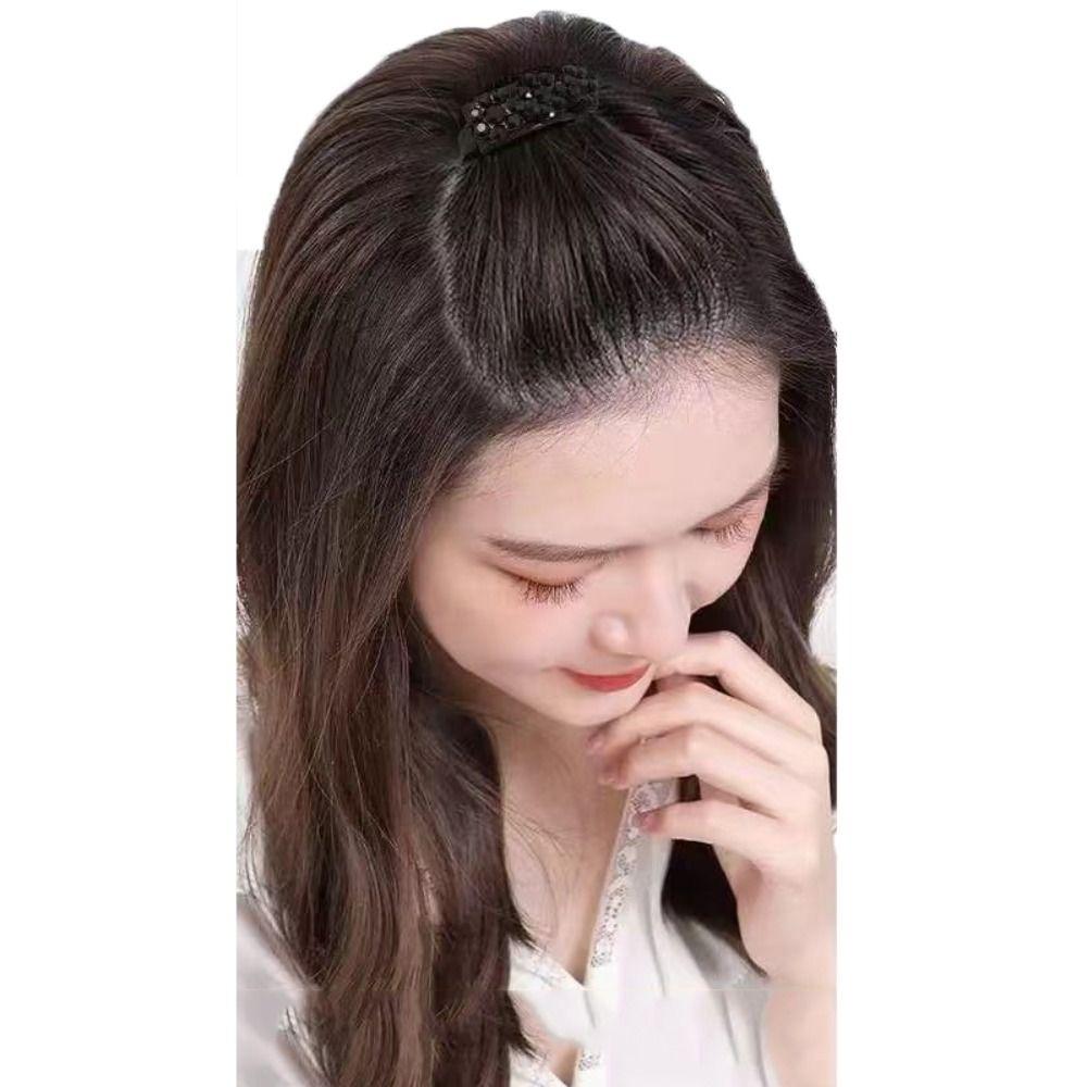 Invisible DIY Hair Styling Tool Flower Hair Base Pluffy Bun Bump It Up Volume Hair Base  Daily