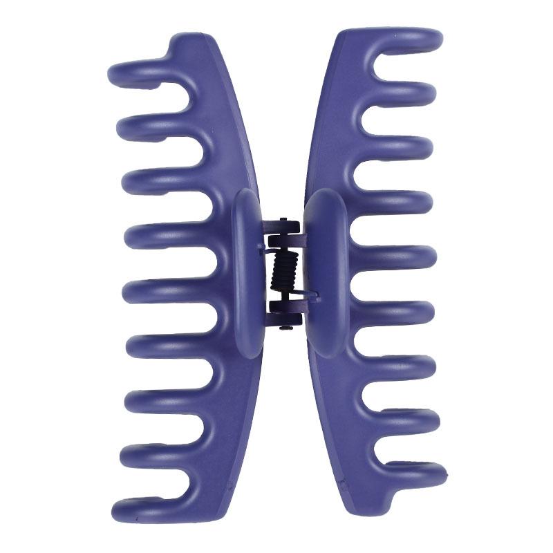 Dragon Bone Pearlescent Hair Claw - Large Matte Ponytail Clip for Women