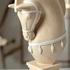 Horse Head Bust Tabletop Decor Resin for Bookshelf