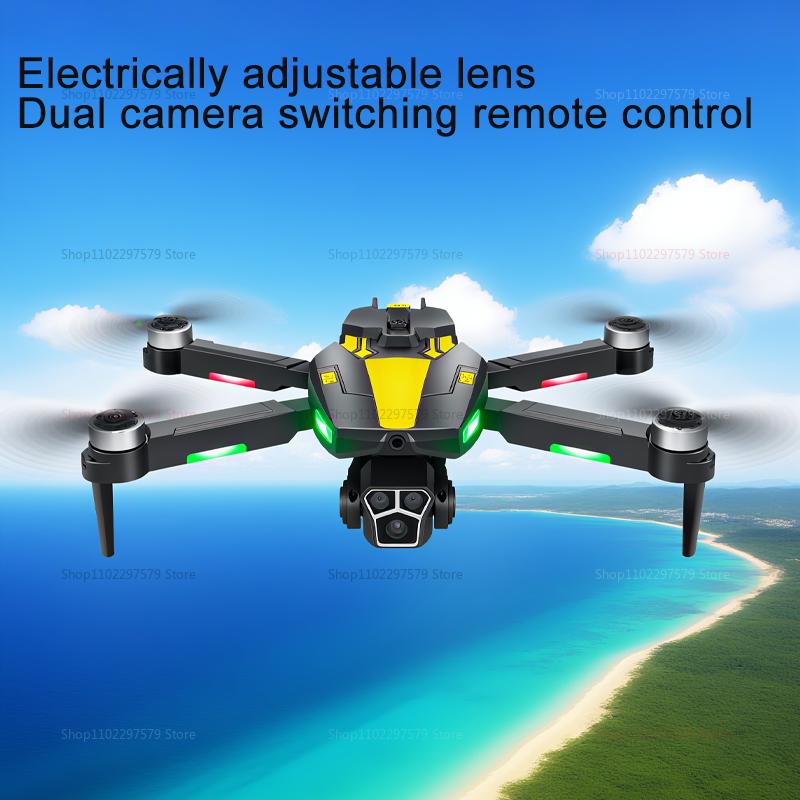 2025 New M5S Drone With Screen Controlled 8K Dual Camera Aerial Photography Obstacle Avoidance Brushless RC Quadcopter Boys Toys