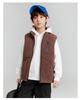 Warme Baumwollweste mit mehreren Taschen für Kinder für Outdoor-Sportarten - Herbst-/Winterstil für Jungen & Mädchen
