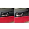Carbon Fiber Car Accessories Rear Door Handle Panel Modified Interior Cover Sticker Trim For Lexus IS250 IS350 300H 2013-