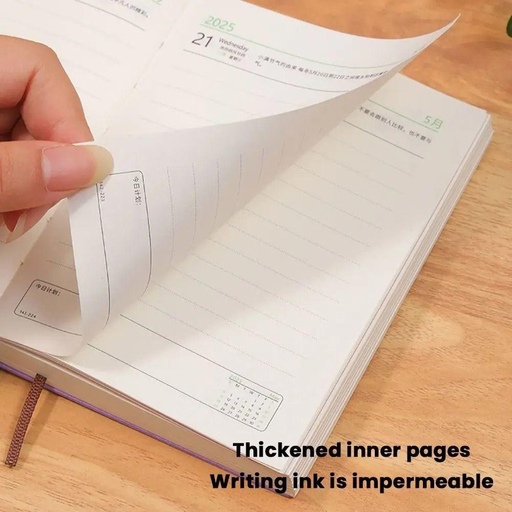 Versatile Agenda Book 365 Days Weekly Planner Notebook Mini Notebook Calendar  Students