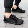 Men's Plus Size Wide Toe Barefoot Hiking Shoes - Breathable, Non-Slip, Lightweight Casual Footwear