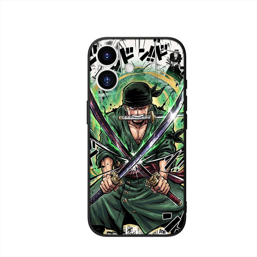 Nami ONE PIECES Roronoa Luffy Zoro Cover Phone Case for Apple iPhone 16 15 14 Plus 13 12 Mini 17 Pro Max + 16E Air 16+ ProMax