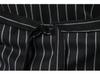 Men's European-Style Striped Shawl Collar Suit Vest - Autumn/Winter Casual 2019