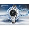 WWOOR Large Digital Steel Strap Watch Vintage Women's Watch