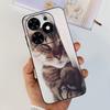 For Infinix Smart 8 Case X6525 Luxury Popular Painted Cover Matte Phone Case For Infinix Smart 8 Smart8 Soft Fundas 6.6'' Bumper