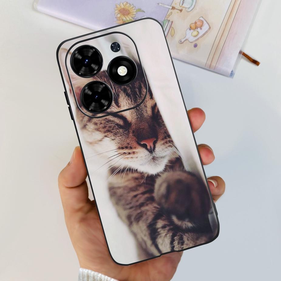 For Infinix Smart 8 Case X6525 Luxury Popular Painted Cover Matte Phone Case For Infinix Smart 8 Smart8 Soft Fundas 6.6'' Bumper