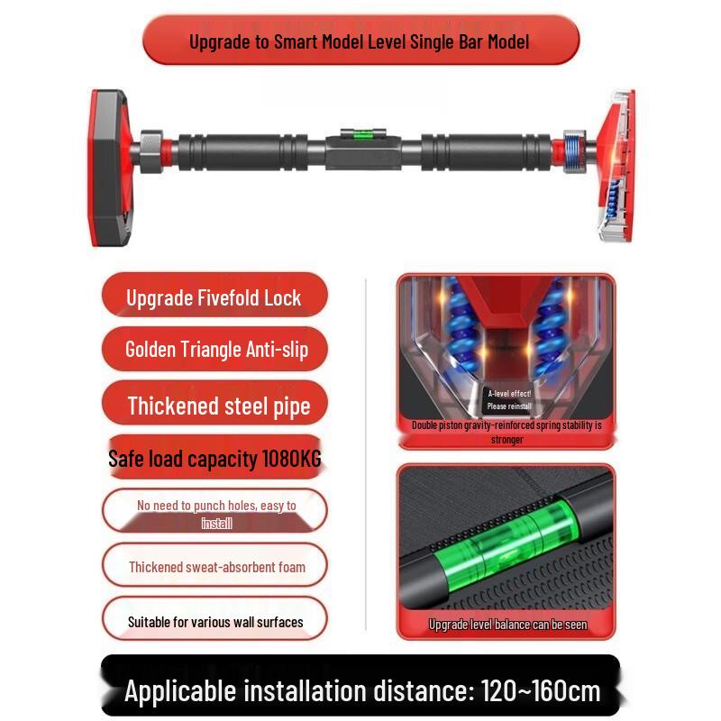 Longchan Upgraded Anti-slip Doorway Pull-up Bar