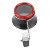 10X Jewelry Loupe Magnifier Repair Tool Portable Aluminum Alloy Jewelry Eye Loupe Pocket Magnifying Glass Red