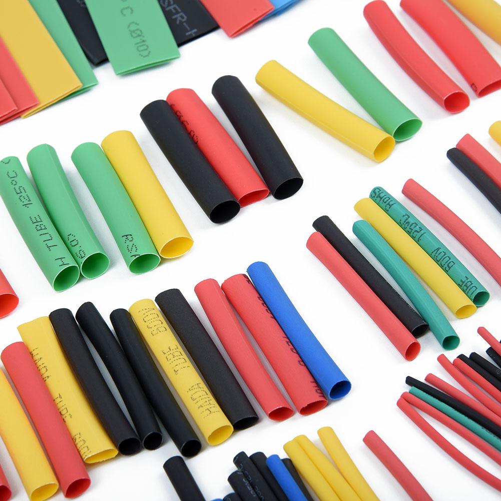164pcs Heat Shrink Tubing Insulation Shrinkable Flame retardant Household