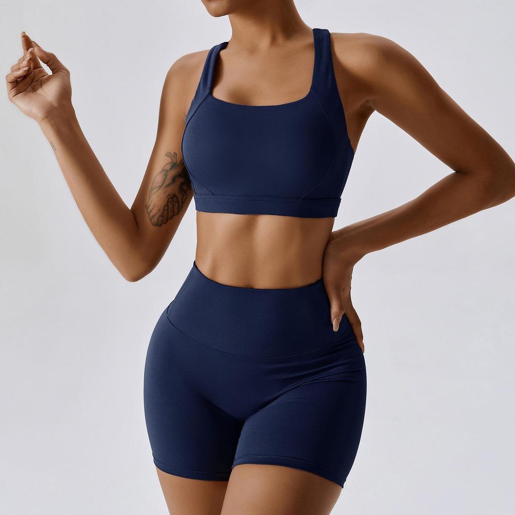 Tuta da Yoga Autunno/Inverno Delicata sulla Pelle: Set Canotta Controllo Pancia ad Alta Elasticità e Abbigliamento Fitness