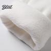 Solid Color Men Slim Fit Long Sleeve Winter Turtleneck Sweater Autumn Tight Plush Fleece Lining